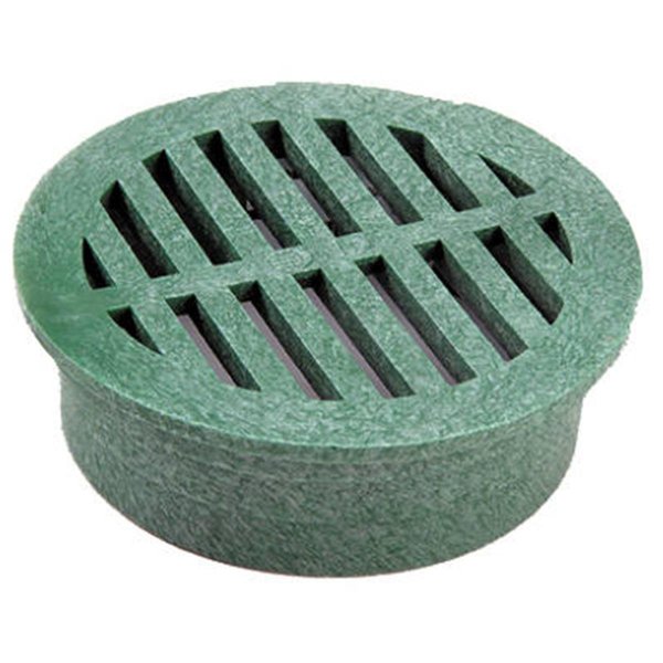 Homestead 50 6 in. Round Structural Foam Polyolefin Grate; Green HO600051